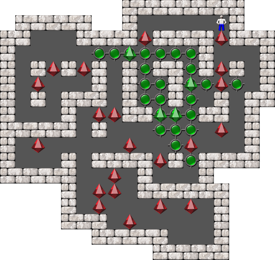 Sokoban Spiros 8 level 23